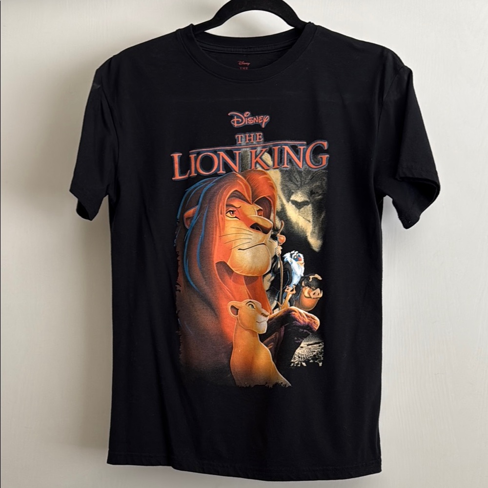 Disney The Lion King Black Graphic Tee
